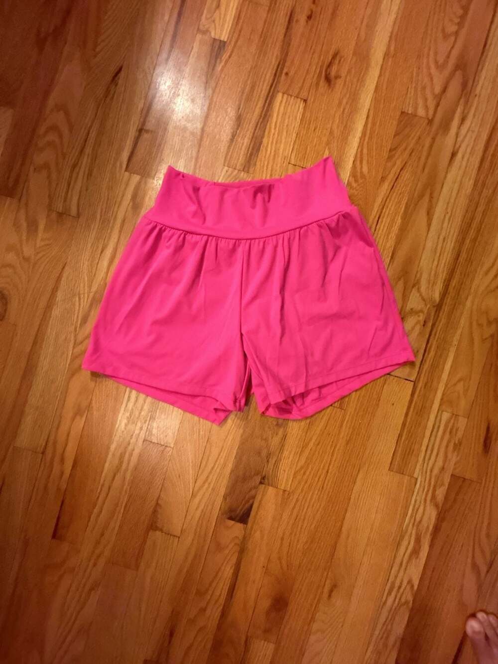 Halara Athletic Shorts Size L Pink High Waisted Pockets